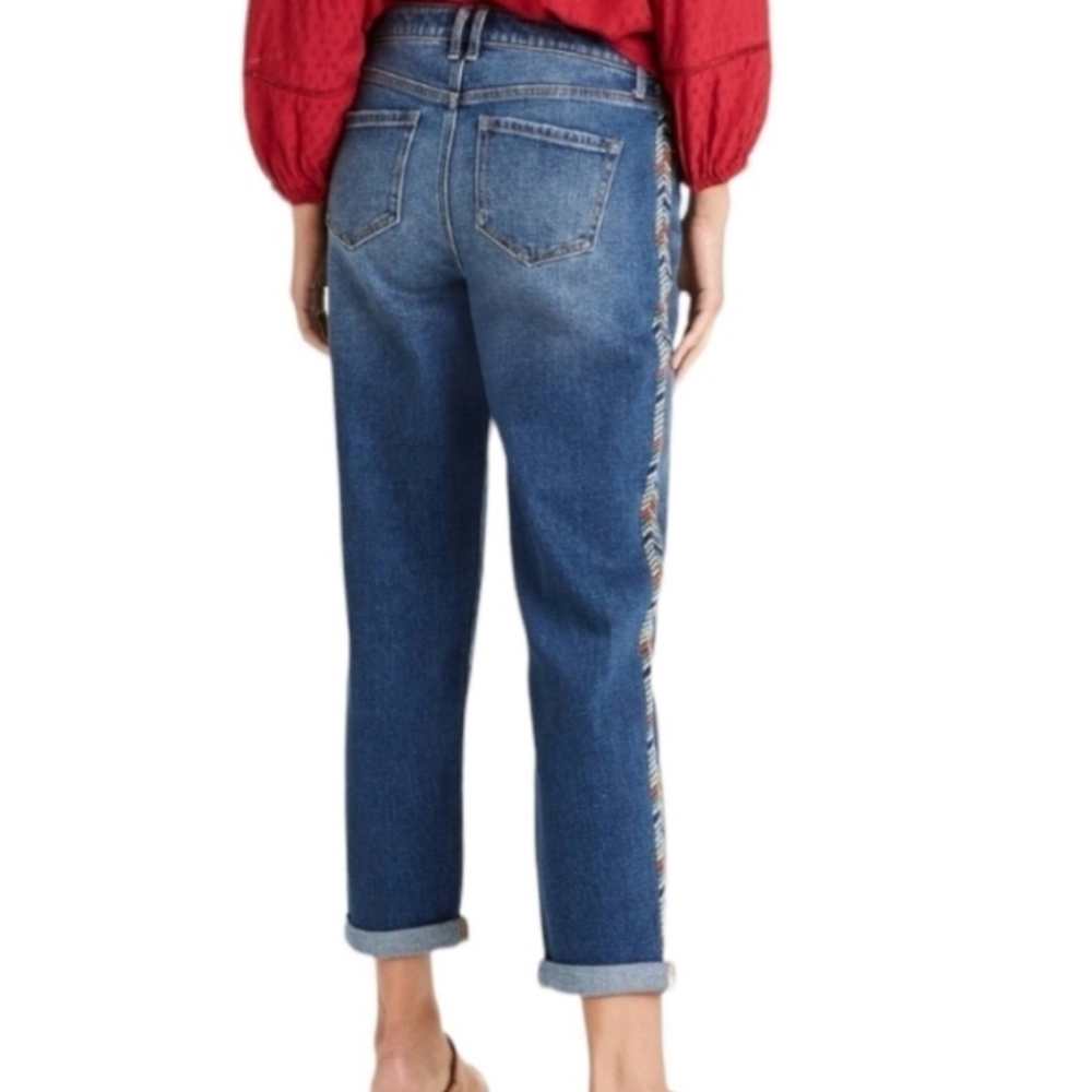 Knox Rose straight leg embroidered pants size 8